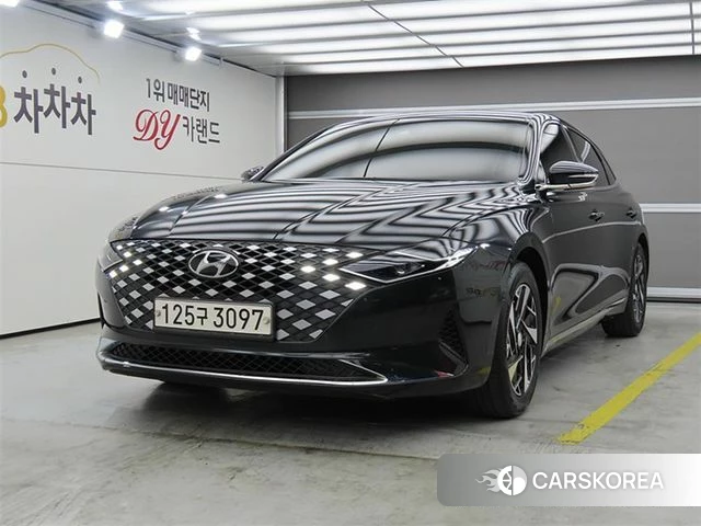 Hyundai The New Grandeur IG Hybrid 2020 Черный из Кореи