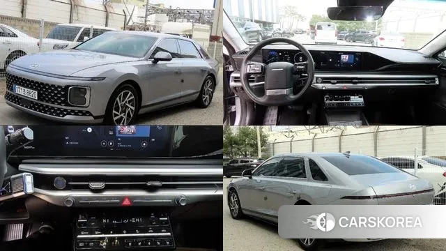 Hyundai Grandeur (GN7) 2023 Серебряный из Кореи