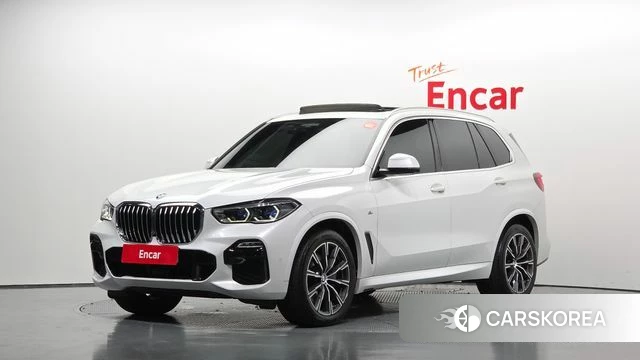 BMW X5 (G05) 2021 Белый из Кореи
