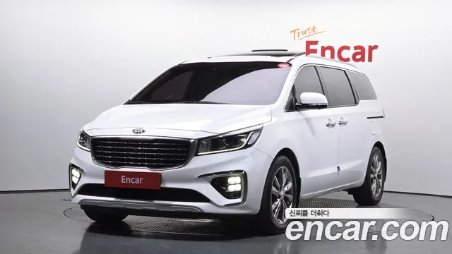 Kia The New Carnival 2018 Белый из Кореи