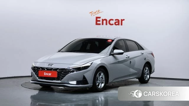 Hyundai Avante (CN7) 2021 Серый из Кореи