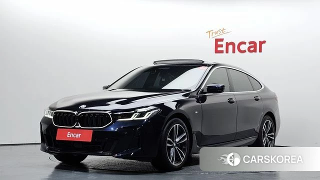 BMW 6 Series GT (G32) 2021 Синий из Кореи