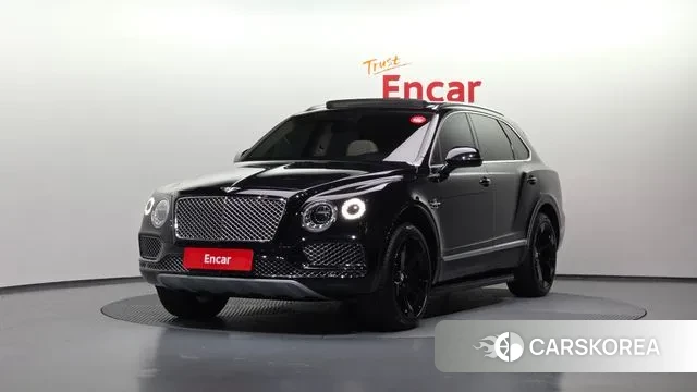 Bentley Bentayga 2019 Черный из Кореи