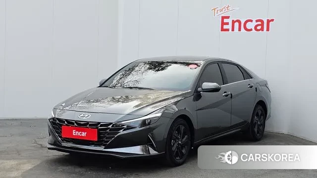Hyundai Avante (CN7) 2022 Серый из Кореи