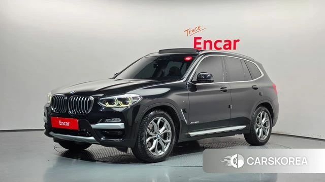 BMW X3 (G01) 2018 Черный из Кореи