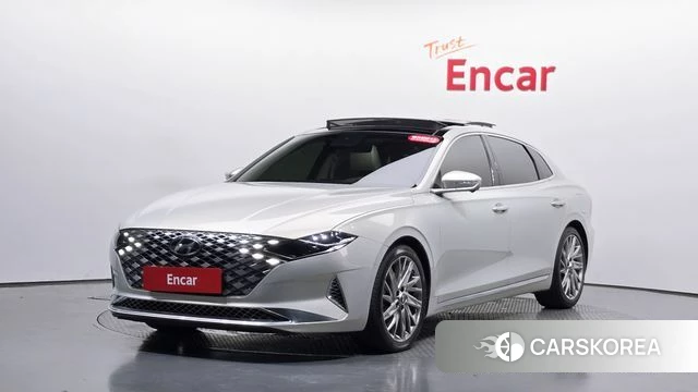 Hyundai The New Grandeur IG 2020 Серебристо-серый из Кореи
