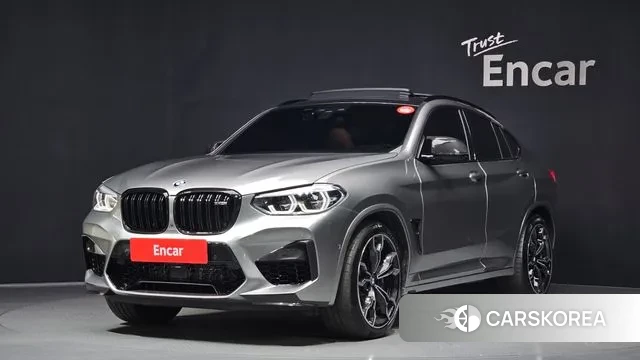 BMW X4M (G02) 2020 Серебряный из Кореи