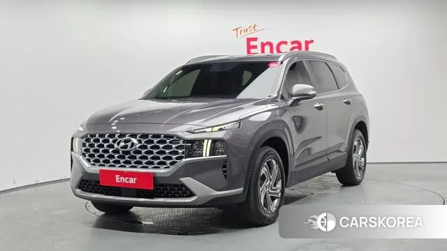 Hyundai The New Santa Fe 2020 Серый из Кореи