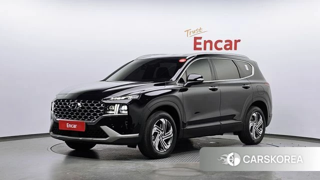Hyundai The New Santa Fe 2021 Черный из Кореи