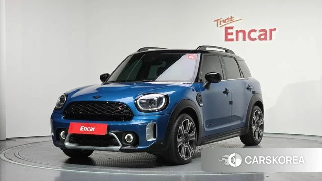 Mini Cooper S Countryman 2022 Синий из Кореи
