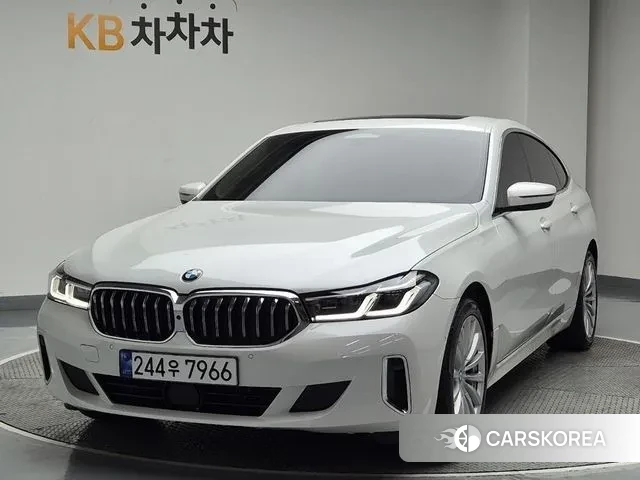 BMW 6 Series GT (G32) 2023 Белый из Кореи