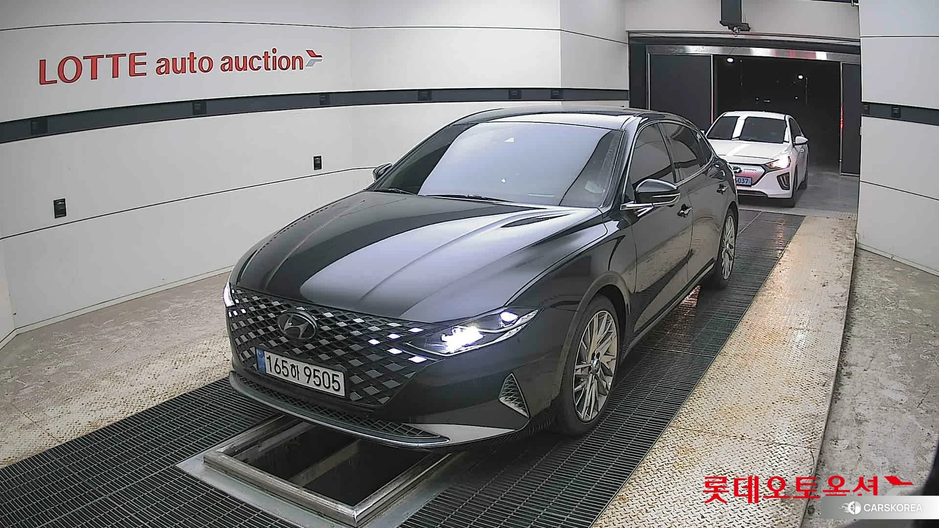 Hyundai Grandeur 2022 Midnight Black Pearl из Кореи