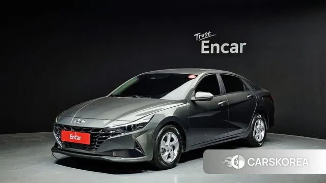 Hyundai Avante (CN7) 2020 Серый из Кореи