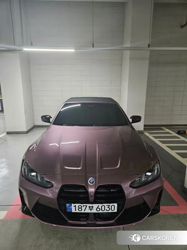 BMW M4 (G82) 2024 Фиолетовый из Кореи