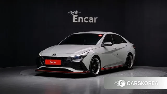 Hyundai Avante (CN7) 2022 Серый из Кореи