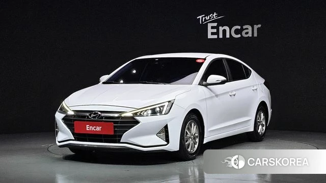 Hyundai The New Avante AD 2018 Белый из Кореи