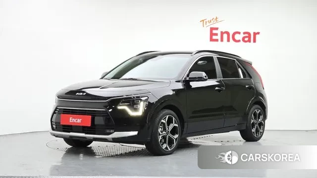 Kia Di Ol Nu Niro 2024 Черный из Кореи