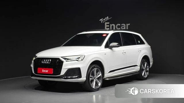 Audi Q7 (4M) 2022 Белый из Кореи