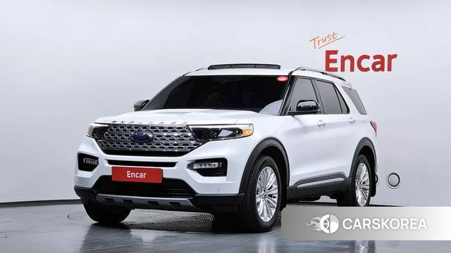 Ford Explorer 6th Generation 2022 Белый из Кореи