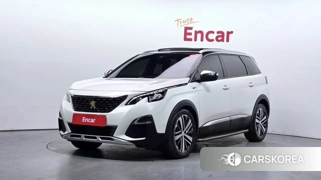 Peugeot 5008 second generation 2018 Белый из Кореи