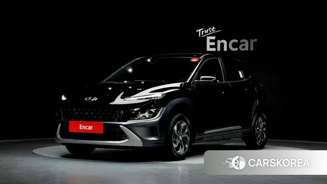 Hyundai The New Kona Hybrid 2021 Черный из Кореи