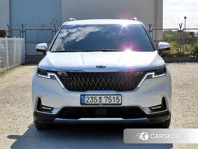 Kia Carnival 4th generation 2021 Белый из Кореи
