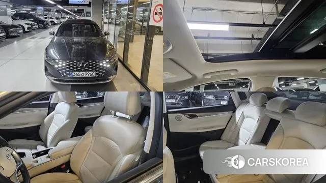 Hyundai The New Grandeur IG Hybrid 2021 Серый из Кореи