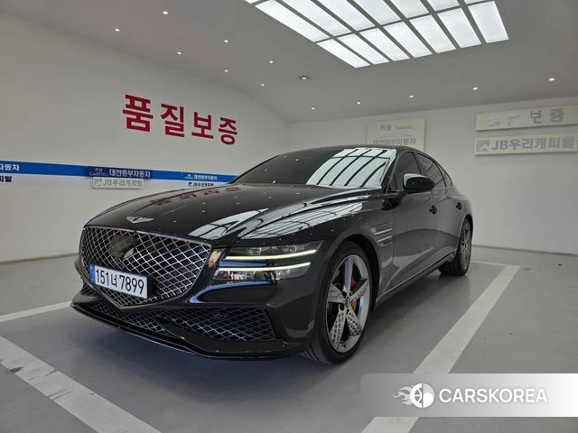 Genesis G80 (RG3) 2022 Черный из Кореи