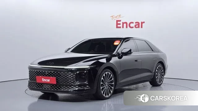 Hyundai Grandeur Hybrid (GN7) 2023 Черный из Кореи