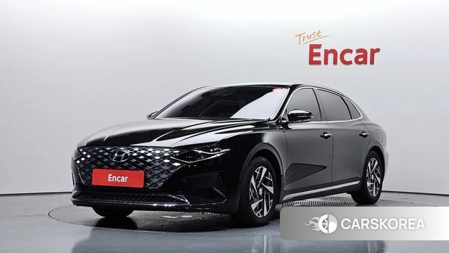 Hyundai The New Grandeur IG Hybrid 2021 Черный из Кореи