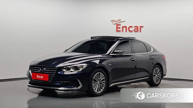 Hyundai Grandeur IG Hybrid 2018 Синий из Кореи