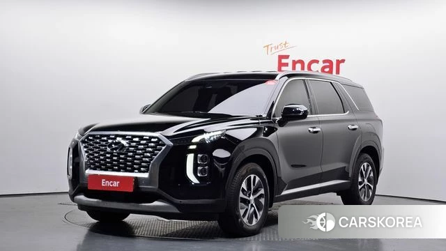 Hyundai Palisade 2021 Черный из Кореи
