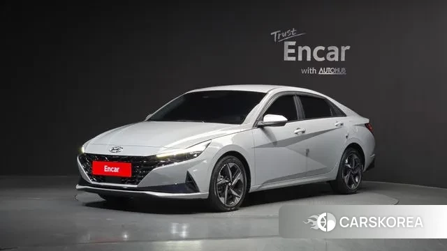 Hyundai Avante (CN7) 2020 Серебристо-серый из Кореи