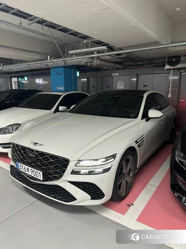 Genesis G80 (RG3) 2022 Черный из Кореи
