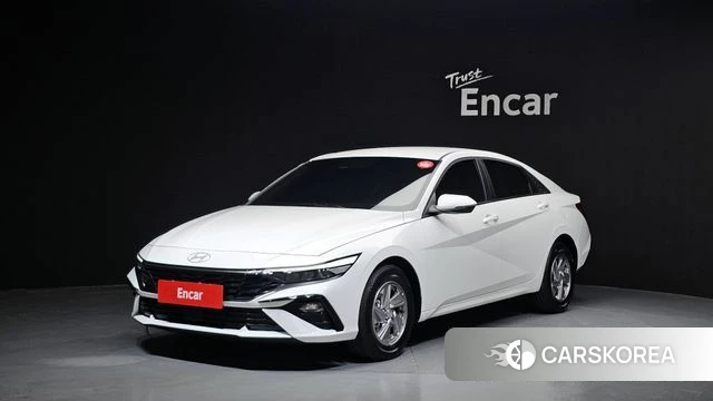 Hyundai The New Avante (CN7) 2025 Белый из Кореи