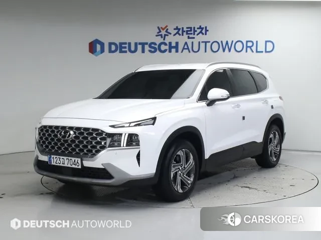 Hyundai The New Santa Fe 2021 Белый из Кореи