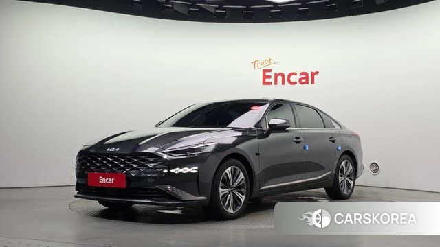 Kia K8 Hybrid 2021 Серый из Кореи