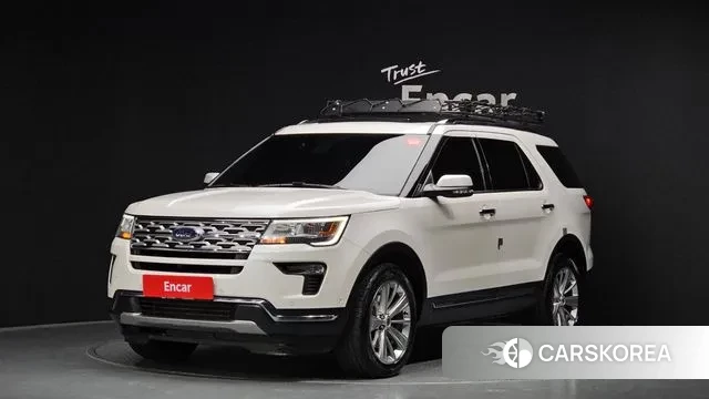 Ford Explorer 2019 Белый из Кореи