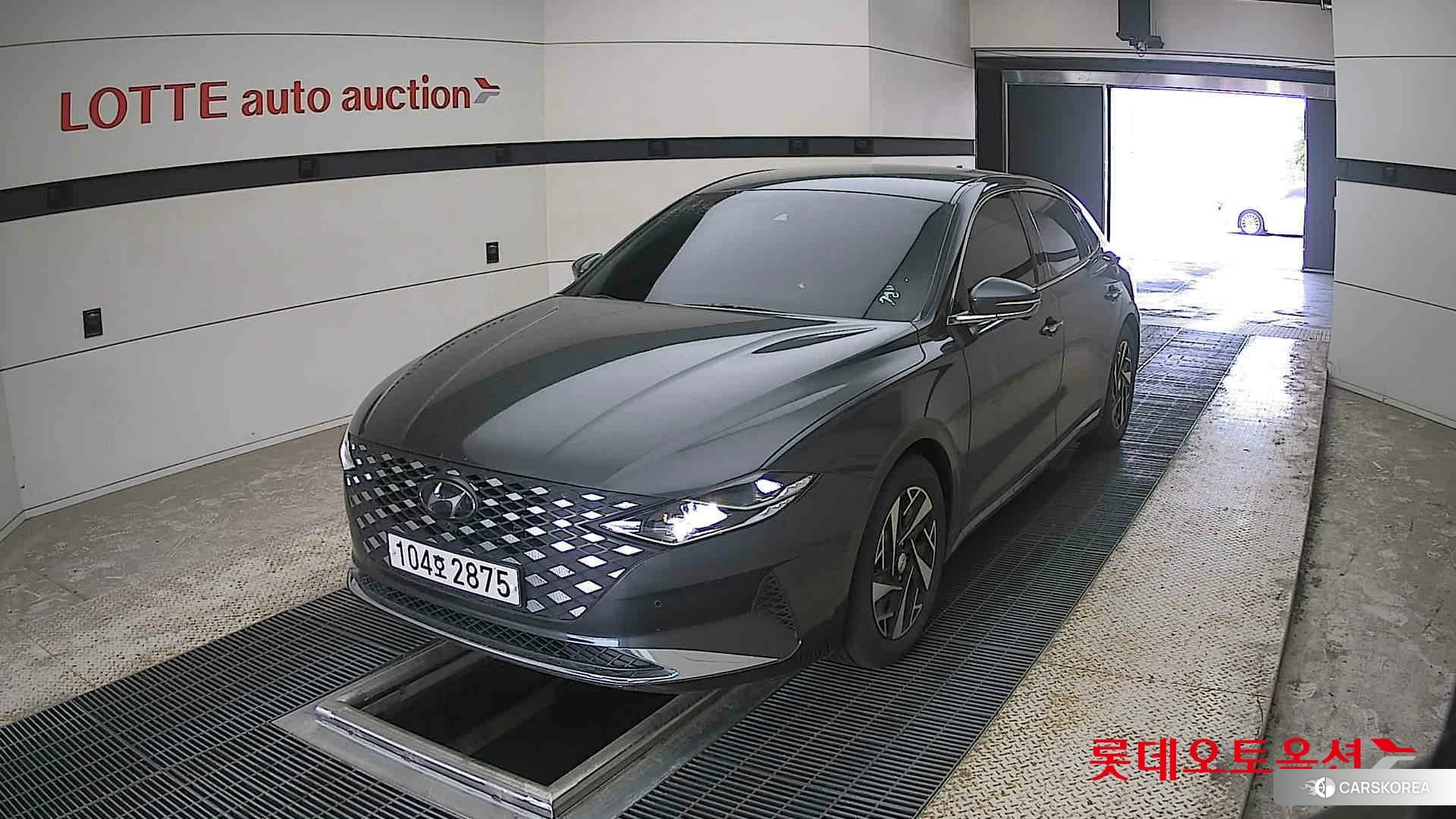 Hyundai Grandeur Hybrid 2020 Nocturne Gray из Кореи