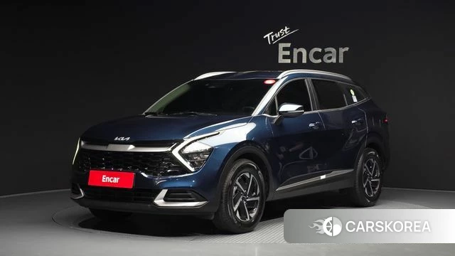 Kia Sportage 5th Generation Hybrid 2022 Синий из Кореи