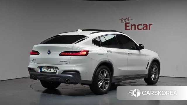 BMW X4 (G02) 2021 Белый из Кореи