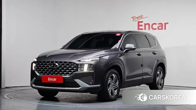 Hyundai The New Santa Fe 2022 Серый из Кореи