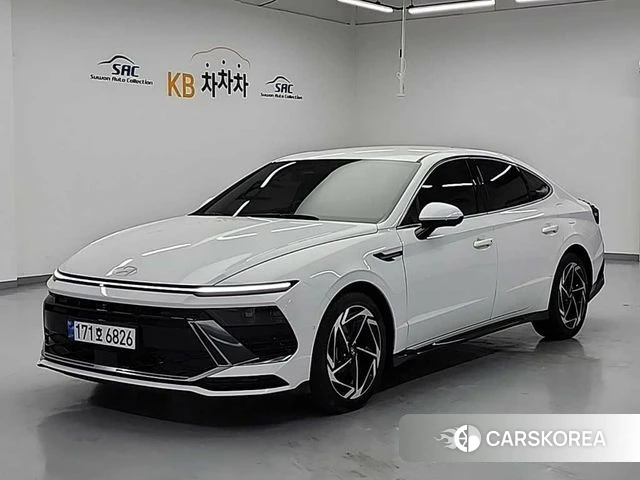 Hyundai Sonata D Edge (DN8) 2024 Белый из Кореи