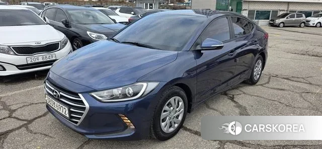 Hyundai Avante AD 2018 Синий из Кореи