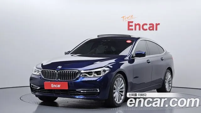 BMW 6 Series GT (G32) 2019 Синий из Кореи