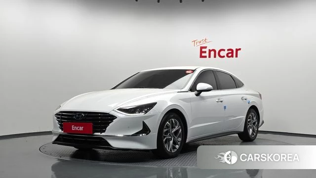Hyundai Sonata (DN8) 2019 Белый из Кореи