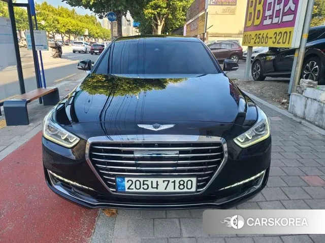 Genesis EQ900 2018 Черный из Кореи