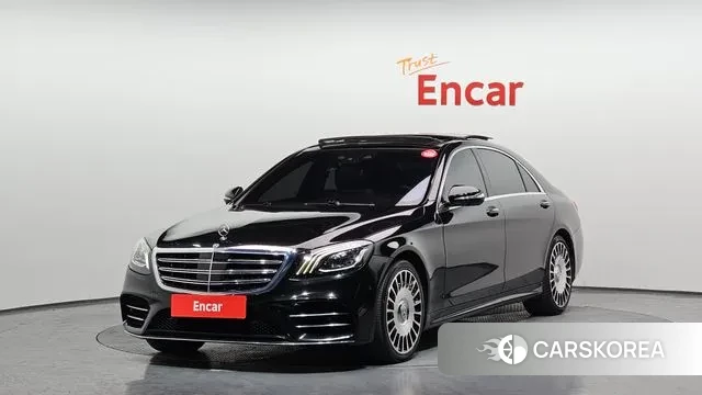 Mercedes-Benz S-Class W222 2018 Черный из Кореи