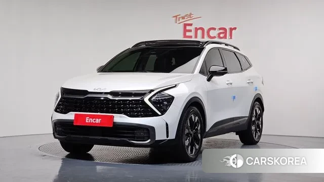 Kia Sportage 5th Generation 2021 Белый из Кореи