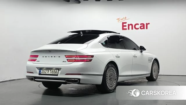 Genesis G80 (RG3) 2021 Белый из Кореи
